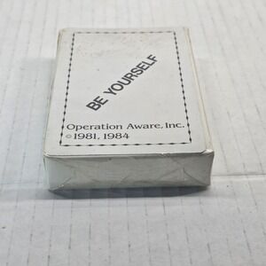 VTG 1984 Operation Aware Educational Awareness Cards Sealed Tulsa‎ OK Self Love